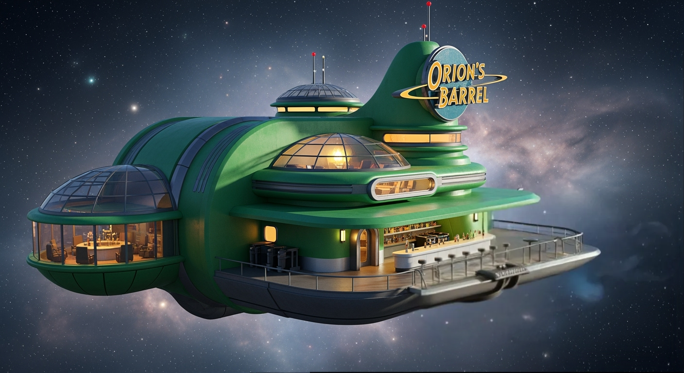 Orion's Barrel exterior